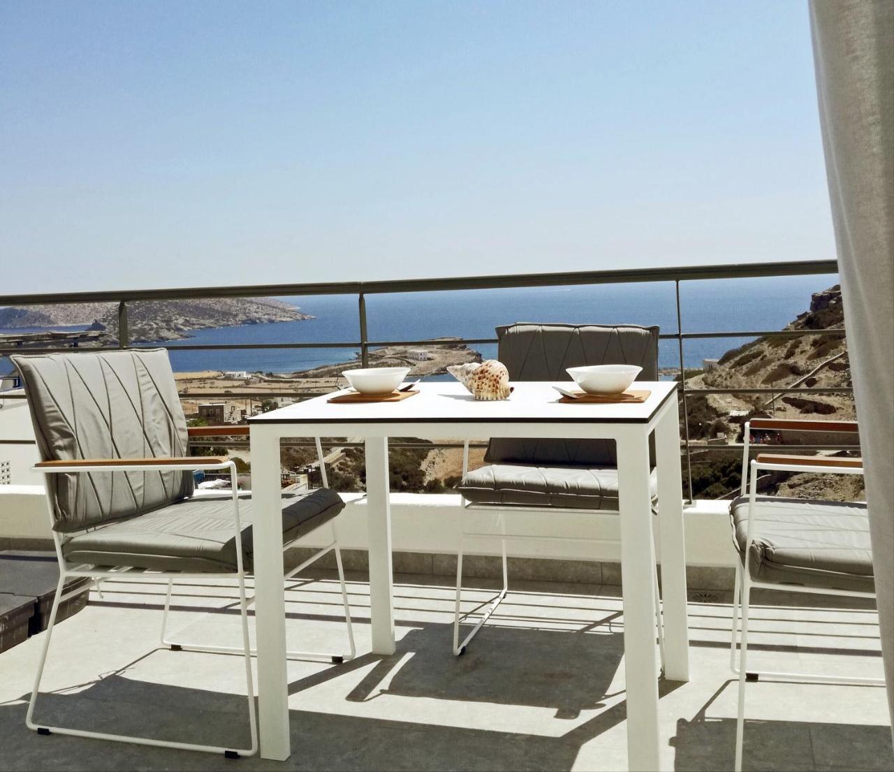 Paralos Lodging Schoinoussa Bagian luar foto